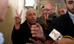 Mordechai Vanunu pictured appearing in court for a previous hearing into parole violations in 2009.