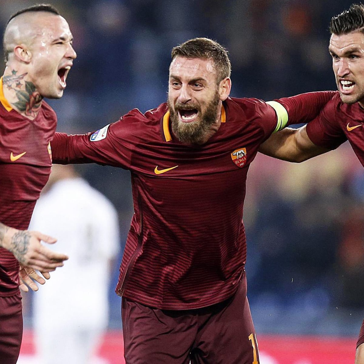 Radja Nainggolan strikes to give Roma the edge as Juventus's ...