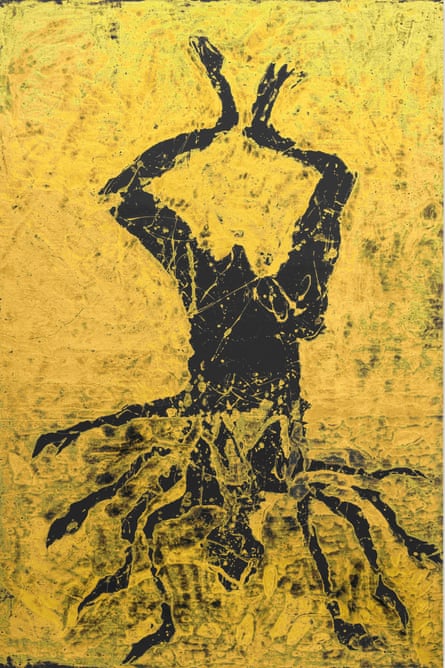 Georg Baselitz, Indische Tänze in Pittsburgh (Indian Dances in Pittsburgh) 2025.