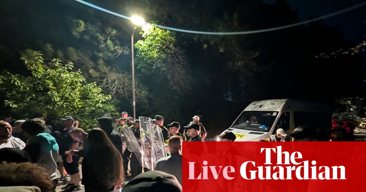 Policing minister makes statement on ‘intimidating and thuggish’ anti-migrant protests – as it happened