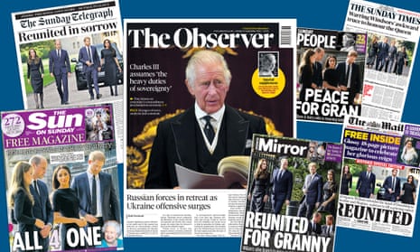 Sunday’s UK press front pages