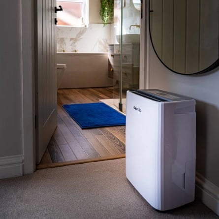 Devola 12L Platinum Compressor Dehumidifier with Hepa Filter, White DVH12L