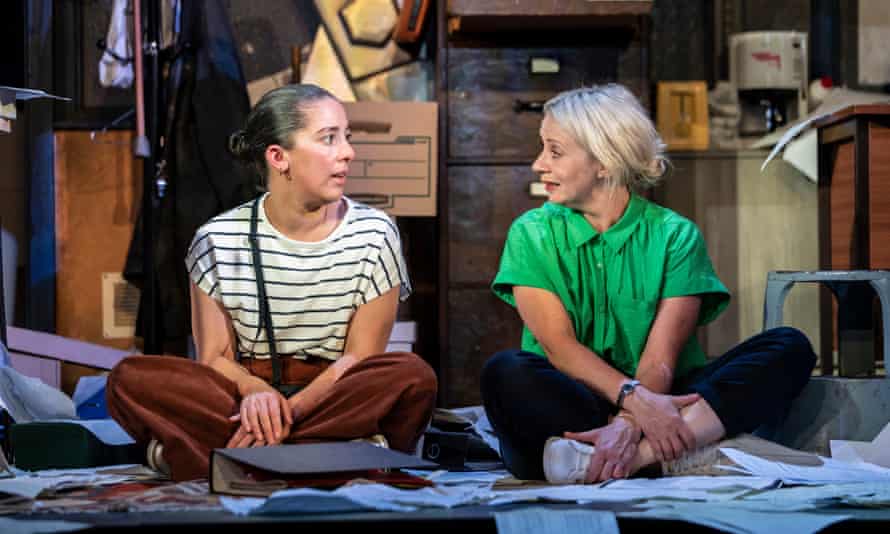 Natalie Casey and Samantha Power in Paper.