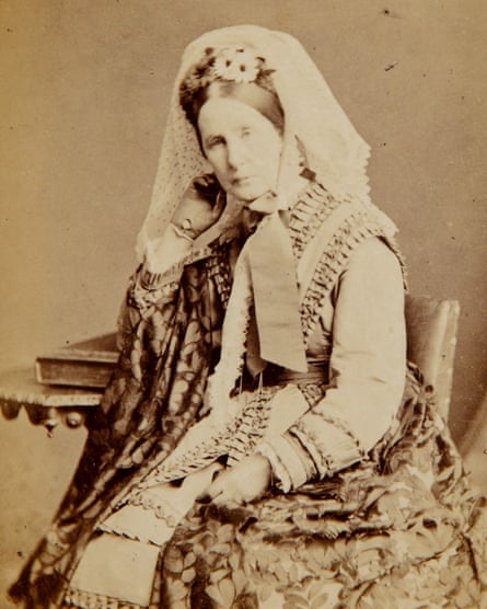 Sepia photograph of Angela Burdett-Coutts