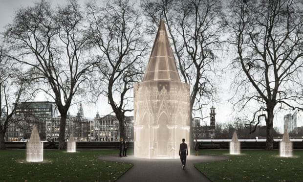 Finding peace: Whiteread’s proposal for the Holocaust memorial in London.