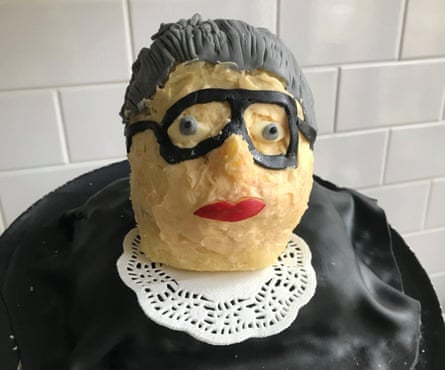 Guilty as charged: Ruth Bader Ginsburg in cake form