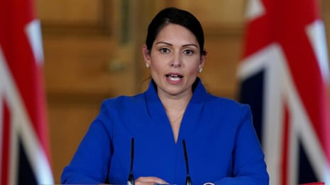 Priti Patel announces help for domestic abuse victims during lockdown – video 