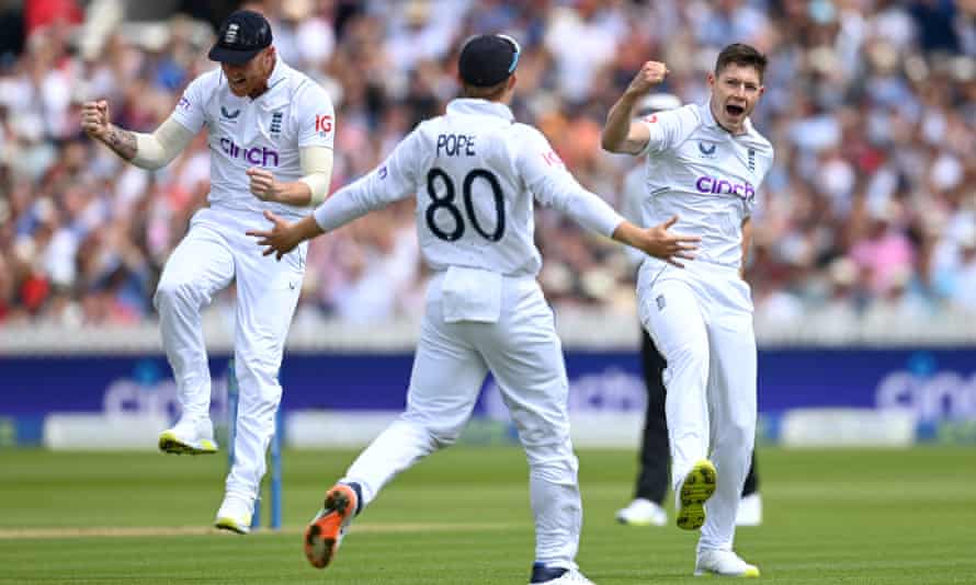 Matt Potts made a stellar start to his Test career with seven wickets for 68 runs at Lord's.