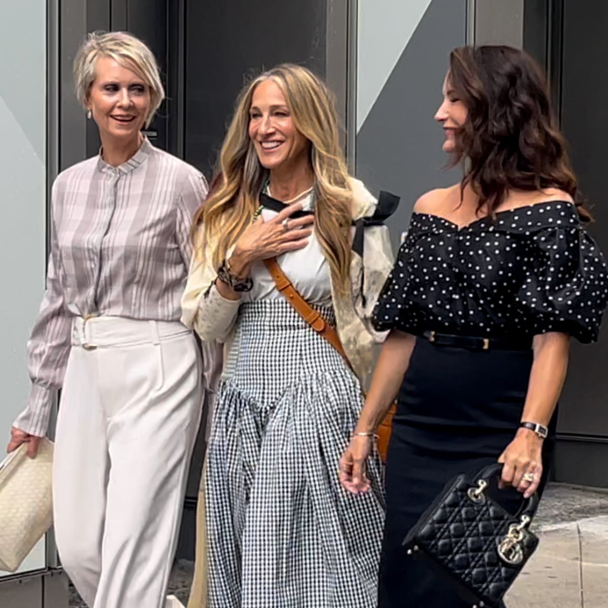 And Just Like That Fashion Memes Move To The Front Row Fashion The Guardian