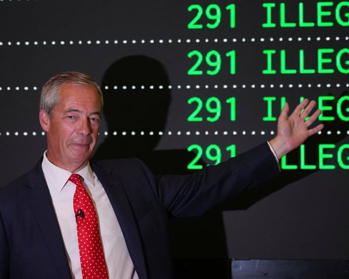 Farage aims for hardline vibes with his mass deportation plan