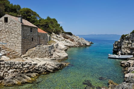 An inlet on Lastovo island.