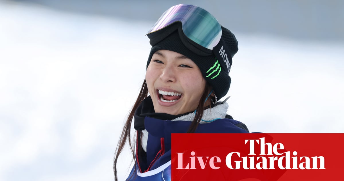 Winter Olympics: Chloe Kim goes for gold in women’s snowboard halfpipe – live