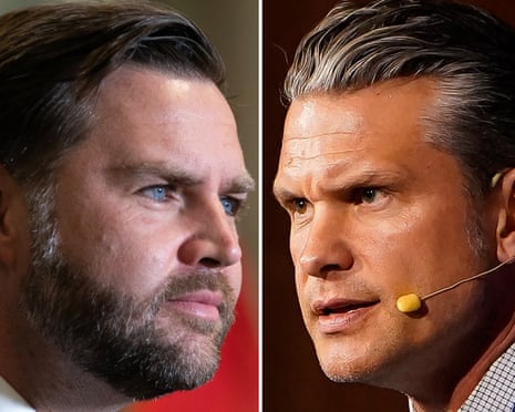composite of JD Vance and Pete Hegseth