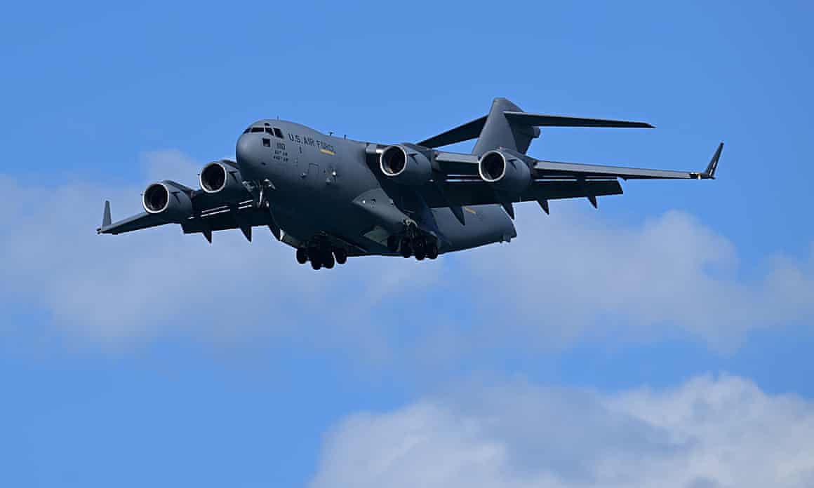 The US air force’s C-17 Globemaster
