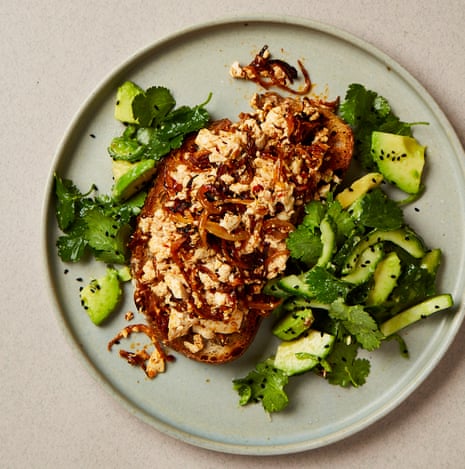 Silken tofu is ideal for scrambles, such as Yotam Ottolenghi’s scrambled tofu on toast.