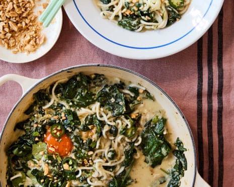 GF Rukmini Iyer's Green chilli eggs with coriander and coconut