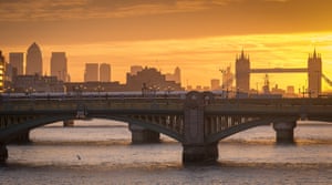 Many cities, like London, were built on rivers – or near sea ports.