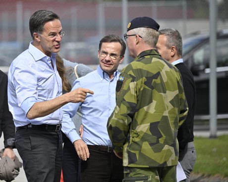 Many Nato countries not spending enough to support Ukraine, says Rutte – as it happened