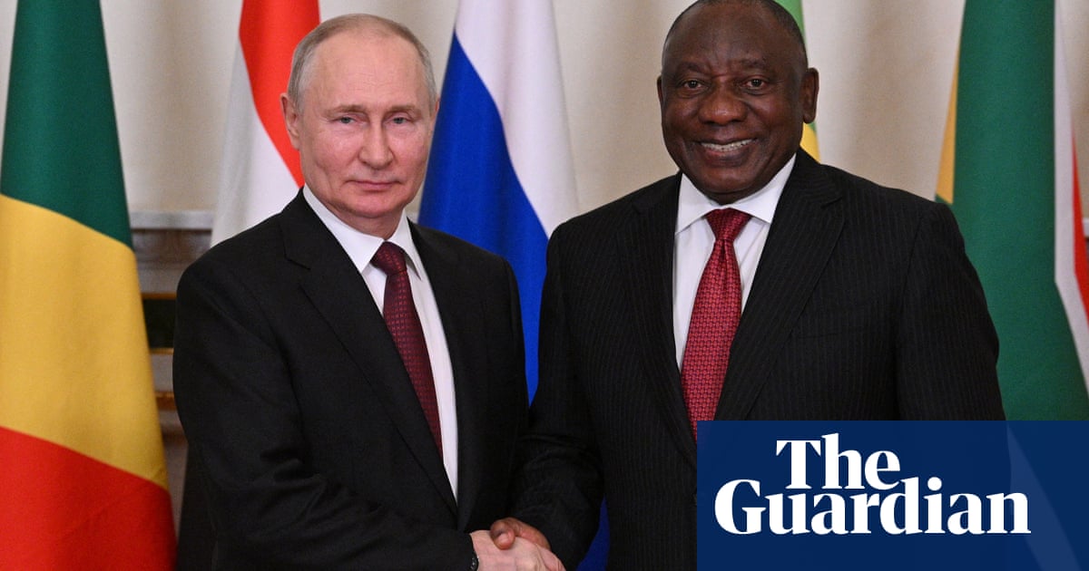 Vladimir Putin to miss South Africa summit amid row over possible arrest