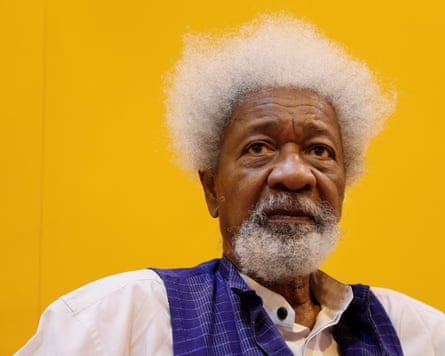 Wole Soyinka … first African writer to win the Nobel prize.