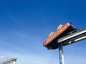 Monorail, Steeplechase Park, Coney Island, 1981