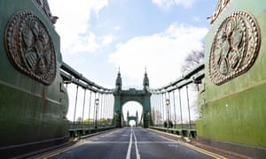 Hammersmith Bridge has been closed to traffic since April 2019.