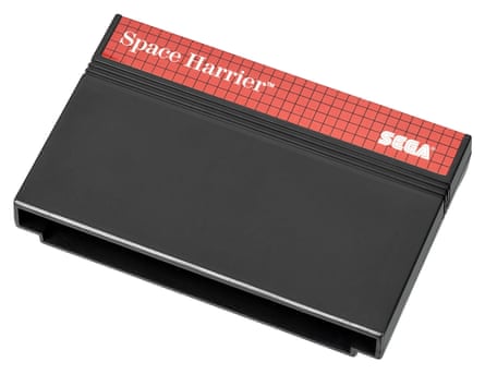 Sega Master System Game Cartridge-Space Harrier3CP1ADP Sega Master System Game Cartridge -S pace Harrier