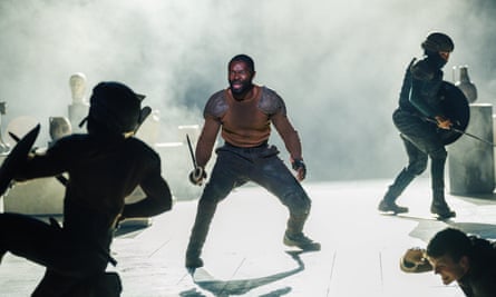 ‘We have to represent the nation’ … David Oyelowo in Coriolanus.