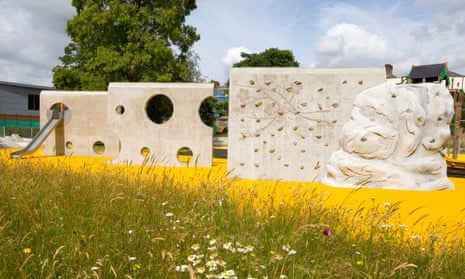 Lynn Kinnear’s design for Normand Park in the London Borough of Hammersmith and Fulham, 2005–2008.