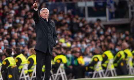 Carlo Ancelotti’s Real Madrid take on Chelsea in the Champions League quarter-final second leg on Tuesday.