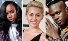 Angel Haze, Miley Cyrus and Shamir