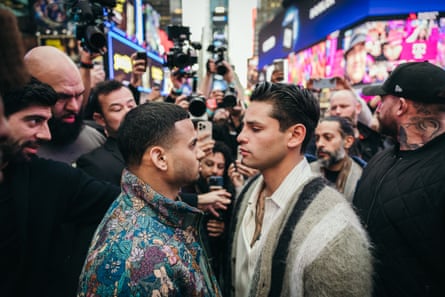 Ryan Garcia, right, and Rolando ‘Rolly’ Romero are headlining what’s said to be the first ever sanctioned boxing card to be held at Times Square.