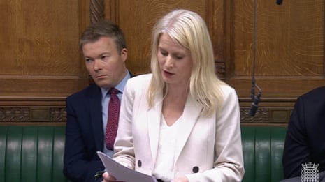 Rebecca Paul speaking in the debate.