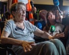 Police use teargas on protesters as disabled woman, 87, evicted from Madrid home