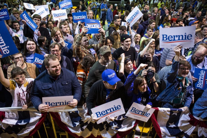 Bernie Or Bust The Sanders Fans Who Will Never Vote For Biden Us News The Guardian