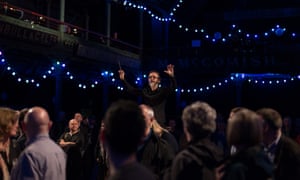 Ilan Volkov conducts the BBC SSO performing Catherine Kontz’s ‘Fruitmarket’ at Tectonics Glasgow 2016