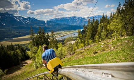 The Pipe Mountain Coaster, Revelstoke Resort, Canada