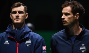 Jamie Murray (left) and Andy Murray