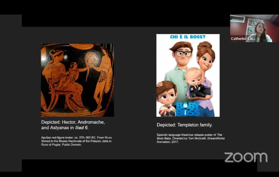 A slide from the first annual Boss Baby symposium