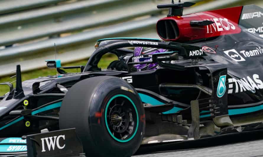 Lewis Hamilton trails Max Verstappen by 18 points in his bid for a record-breaking eighth world title.