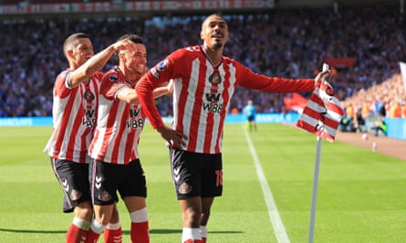 Sunderland’s 3-0 win over West Ham was the first match to be shown on the first post-Lineker Match of the Day.