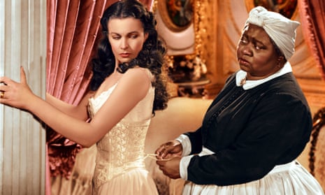 Vivien Leigh (left) and Hattie McDaniel in the film version of Gone with the Wind (1939)