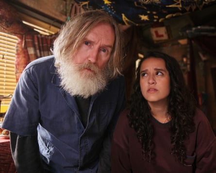 Pearce Quigley and Lauren Patel in Small Prophets.