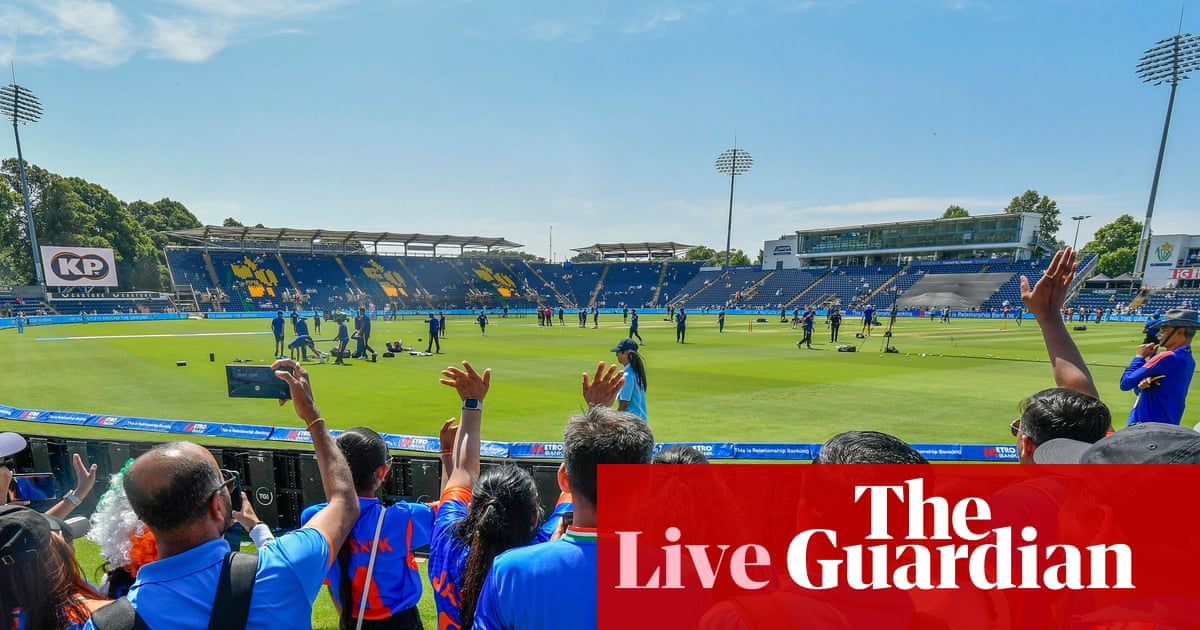 England v India: second men’s one-day cricket international – live