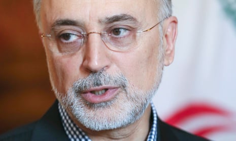 Iranian vice president and head of the country’s Atomic Energy Organisation Ali Akbar Salehi, who visited London to speak at the World Nuclear Association symposium.