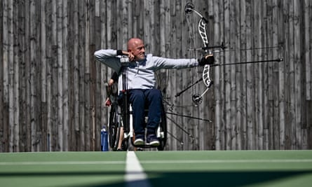 Damien Letulle will compete for France in archery at the Paralympics this summer.