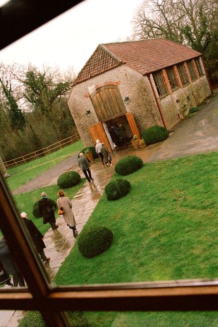 The venue of Martin Parr’s funeral.
