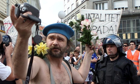 Just 500 people took part in gay pride in Zagreb in 2009 – but the numbers have since swelled.