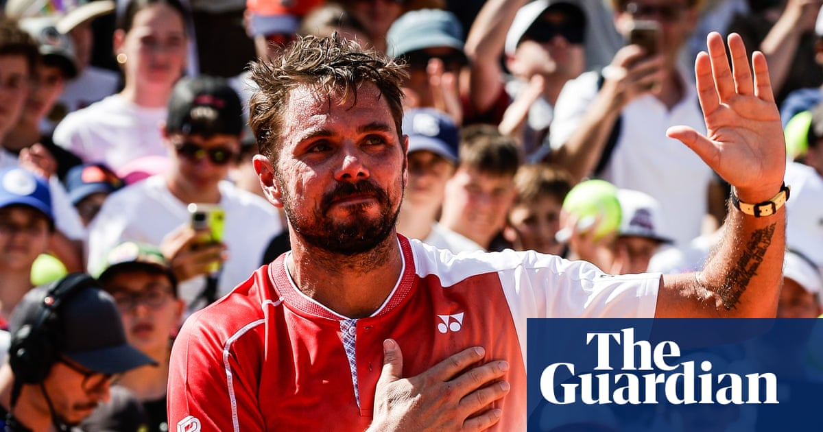 Retiring Stan Wawrinka bathed in love as age denies him one last fling in Paris