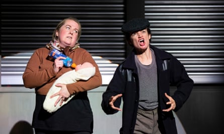 Clare Barrett and Aoife Duffin as the Marys.